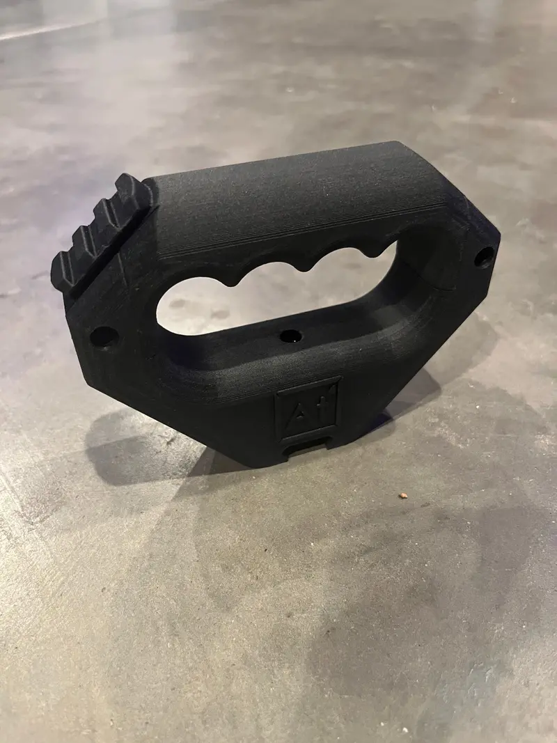 Picatinny-Ready Chainsaw Forward Grip 1