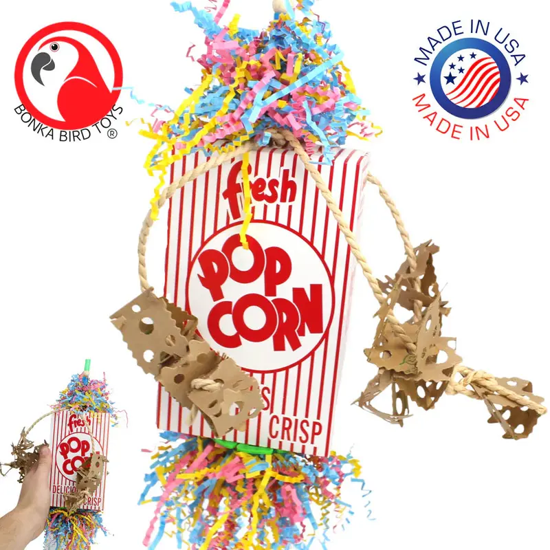 Popcorn-Themed Exploratory Foraging Toy 1