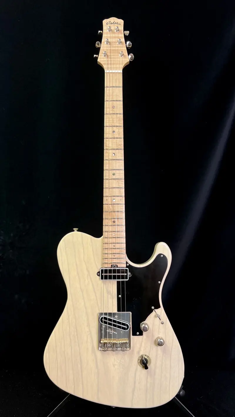 Pre-Order: Asher T-Deluxe Translucent Ivory – Featuring T-Blade Pickups 1
