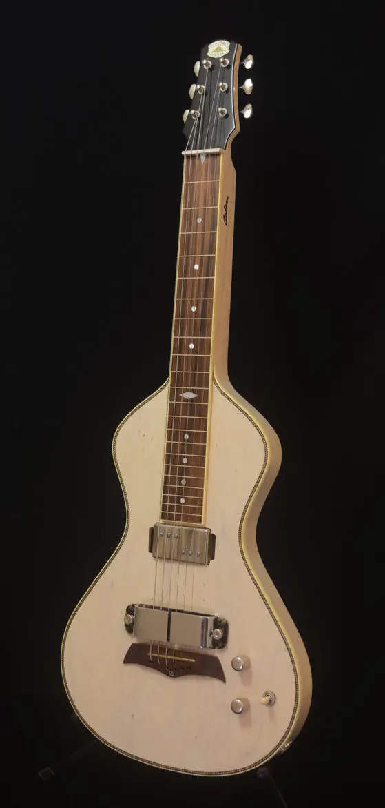 Pre-Owned Asher Electro Hawaiian Model I Lap Steel – Swamp Ash Body, Lollar El Rayo & Horseshoe Pickups (Sold) 1