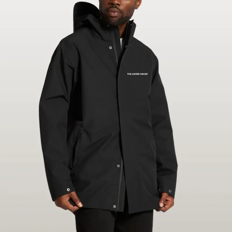 Premium Logo Waterproof Tech Jacket – Weather-Resistant, Sizes Up To 3Xl 1