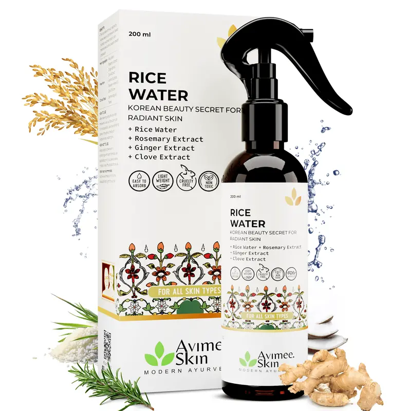 Pure Fermented Rice Water Tonic For Hair Strength & Skin Brightening 1