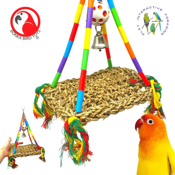 Rainbow-Colored Mini Mat Swing 1