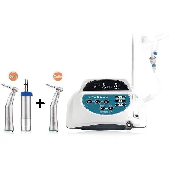 Saeshin Traus Sip10 Led Implant System – Promo Bundle With Two Optic Push-Button Handpieces 1