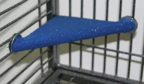 Sandy Lazy Loft Corner Perch For Birds 1