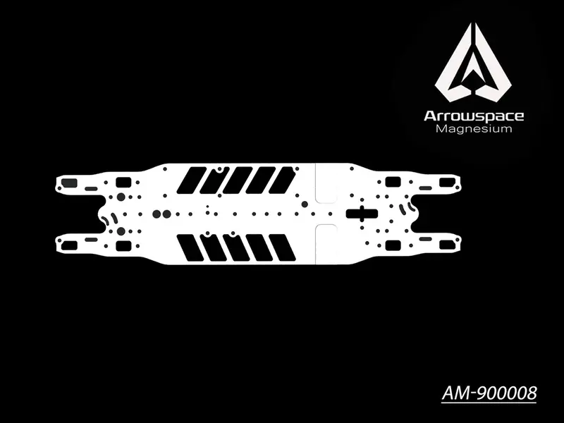 Serpent 4X Magnesium Chassis – Arrowspace Extra-Flex Am-900008 1