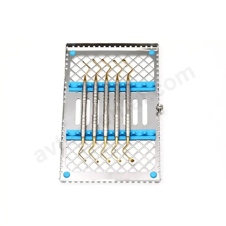 Serrated Lucas Curette Set For Periodontal Surgery 1