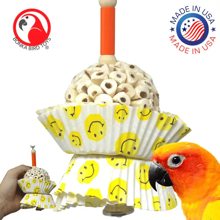 Smiley-Face Cupcake Chew Toy 1