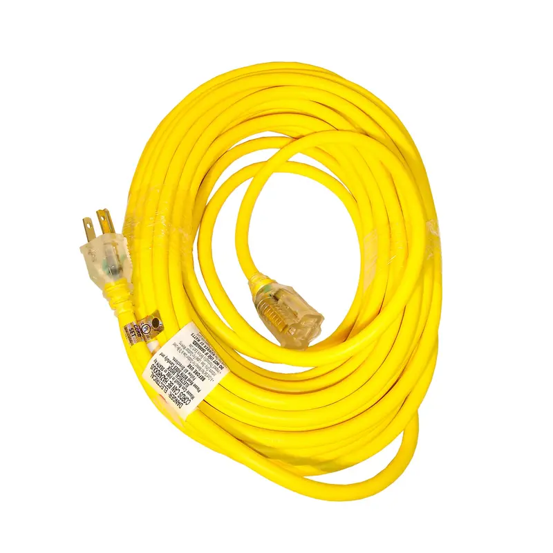 Snow Joe Pjext50-B Cold-Weather Extension Cord – 50-Foot, 14-Gauge With Illuminated End 1
