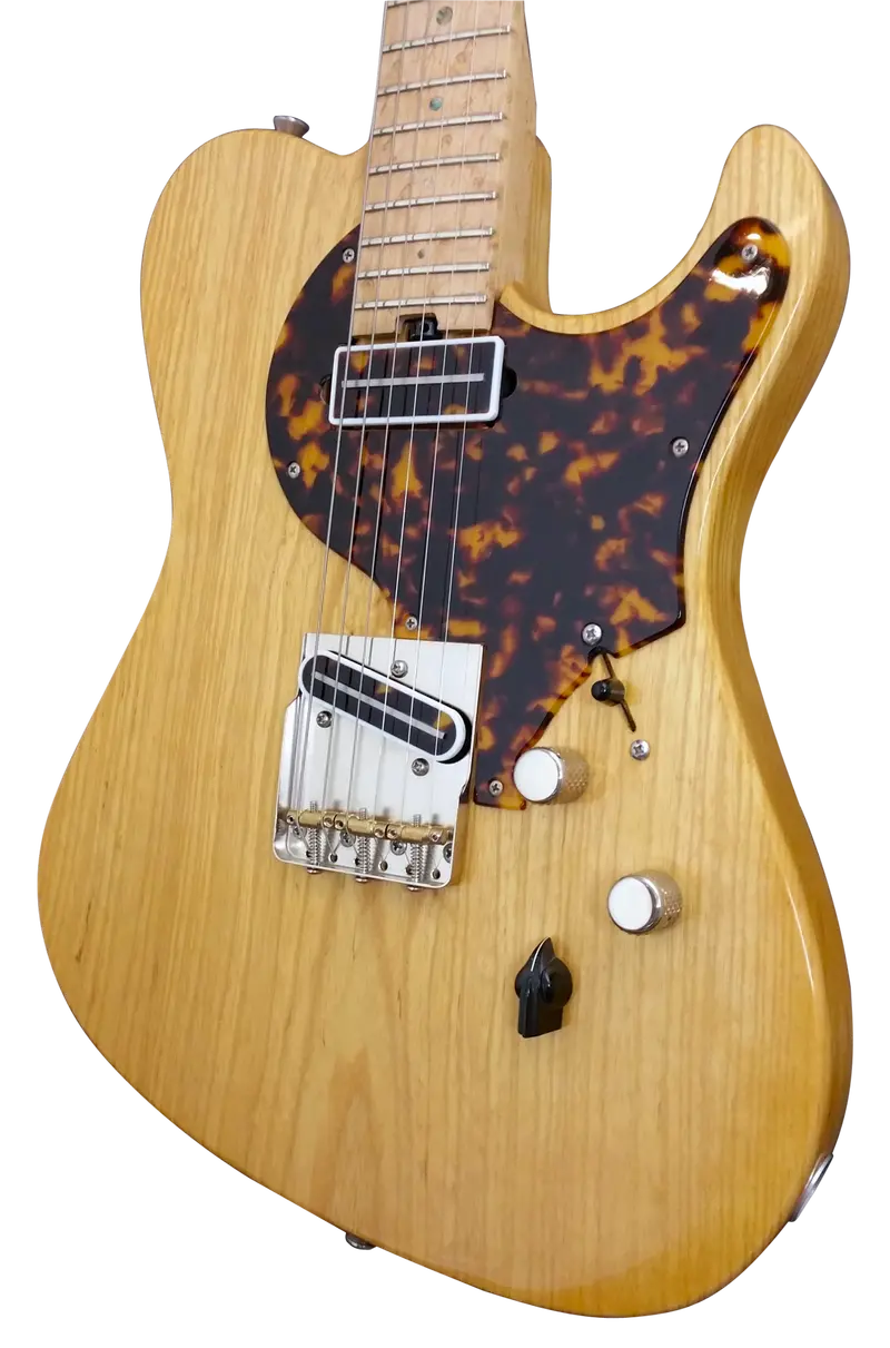 Sold 2012 Asher T Deluxe Swamp Ash Body With Custom Tortoise Pickguard #682 1