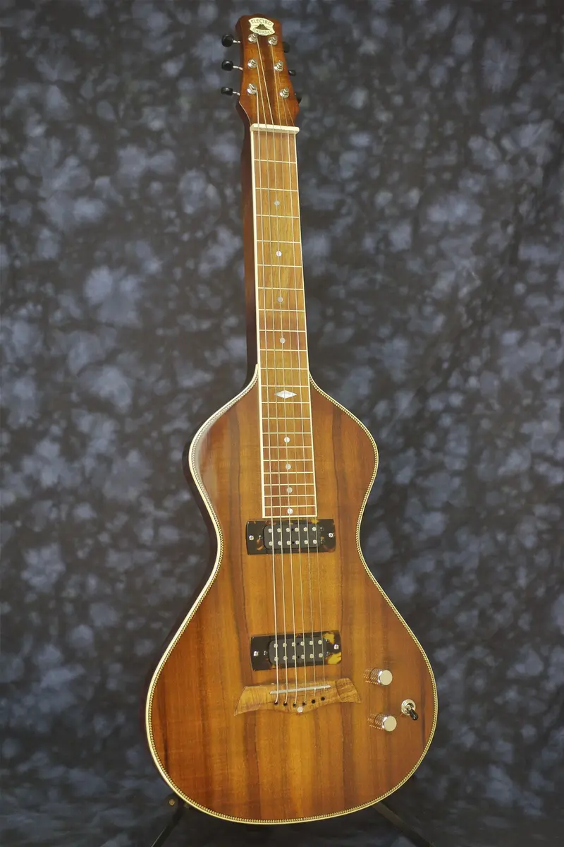 Sold 2014 Asher Electro Hawaiian Model 1 #823 1