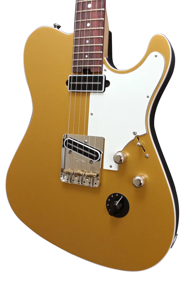 Sold 2016 Asher T Deluxe Shoreline Gold Top Featuring Veritone Control #962 1