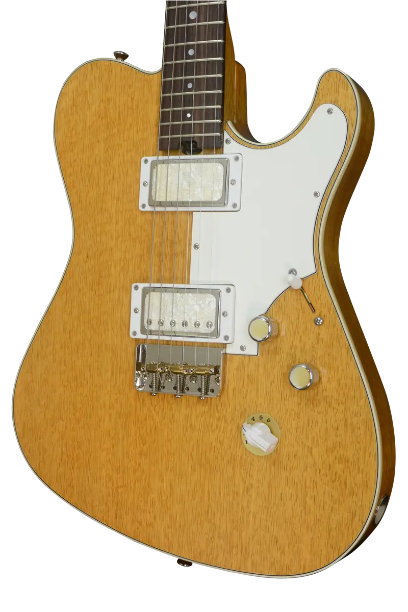 Sold 2017 Asher T Deluxe Master Series Korina Body Electric Guitar #974 1