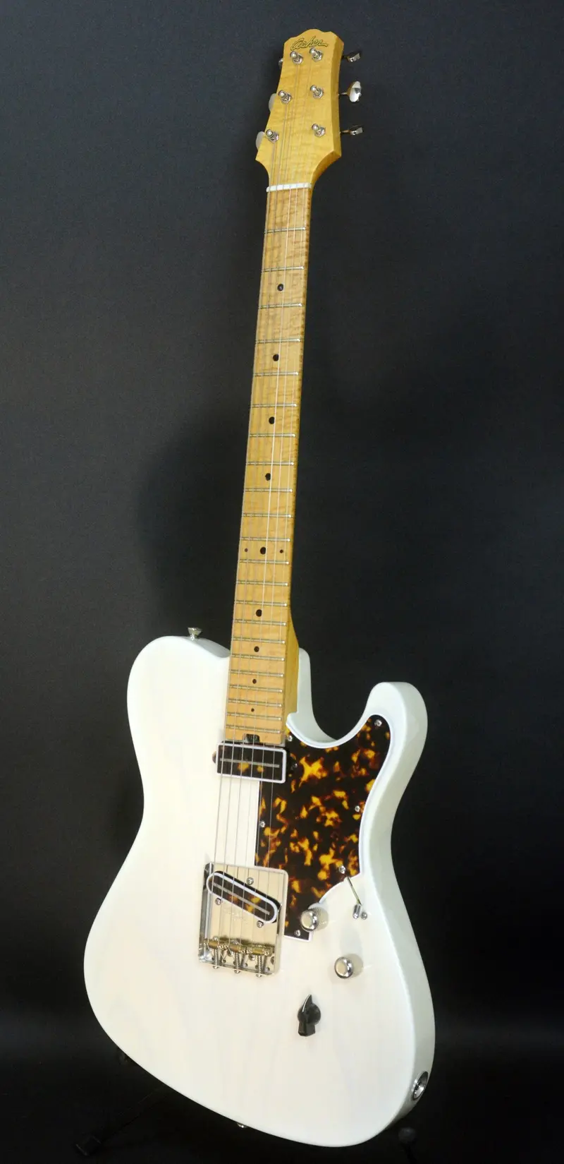 Sold: 2017 Asher T Deluxe — Translucent Ivory Nitro Finish With Tortoise Pickguard 1