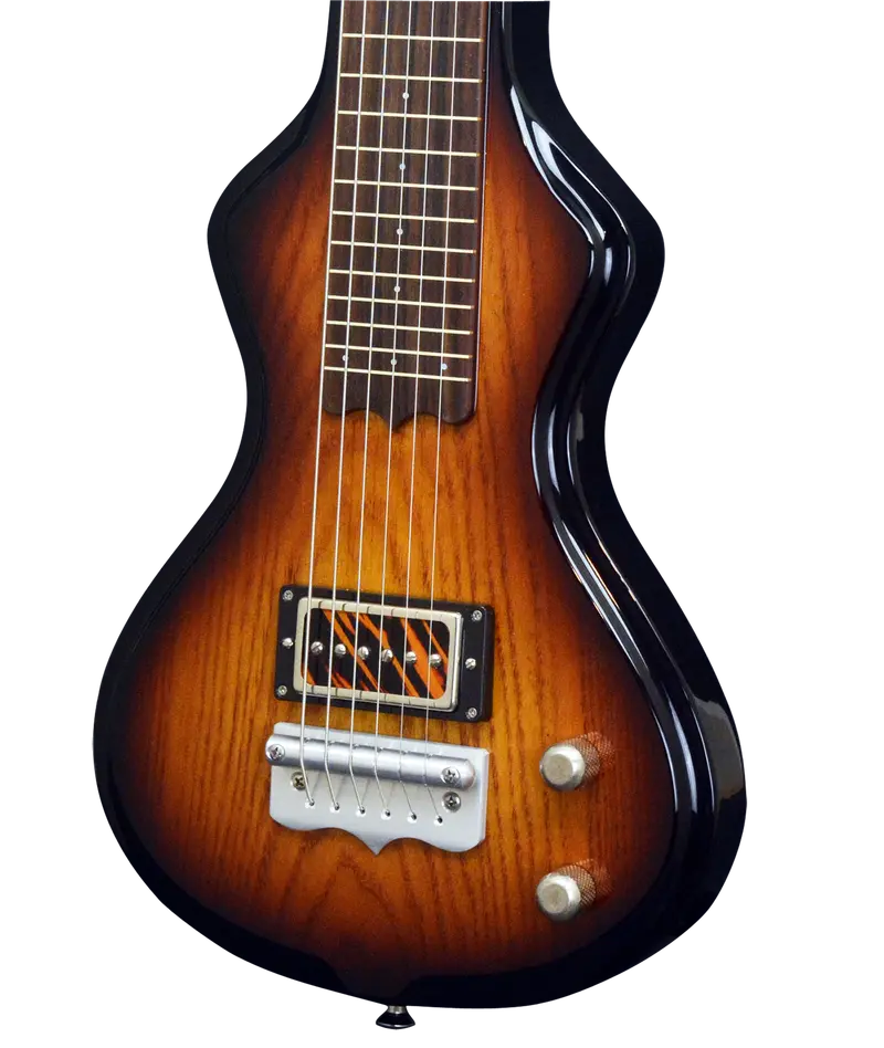 Sold: 2017 Electro Hawaiian Short Scale #993 — 23″ Scale, Custom Lollar Pickup 1