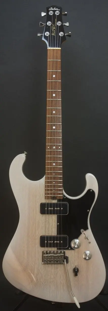 Sold 2018 Asher Marc Ford Signature Model In Trans Ivory Nitro Finish #1075 1