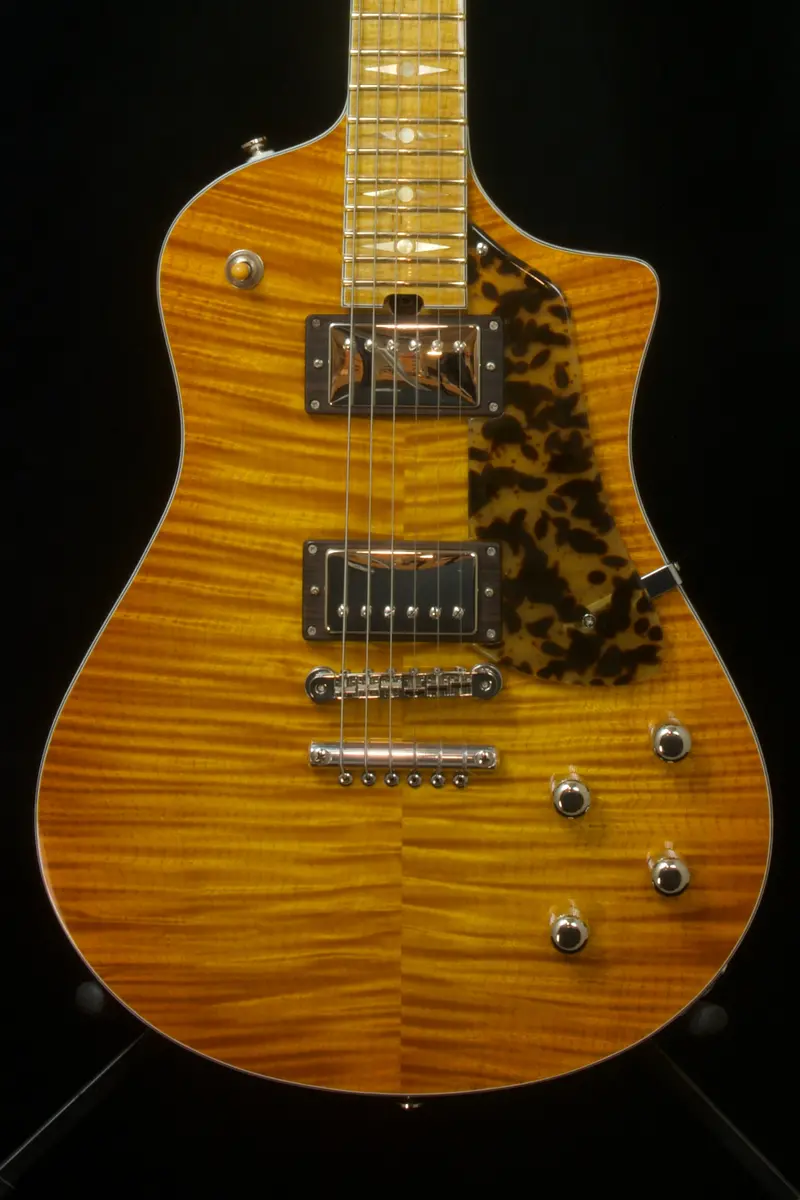 Sold 2020 Asher Electro Sonic I – Flame Maple Top, 35Th Anniversary Limited Edition (#12 Of 35) – $6,200 1