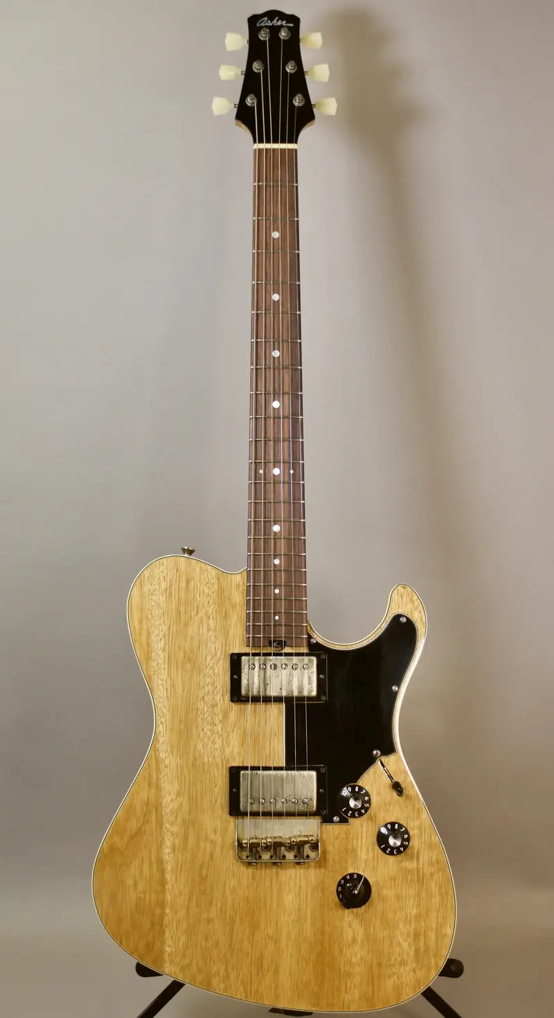Sold 2022 Asher Troubadour Guitar: Korina Neck And Body With Seymour Duncan Paf Antiquity Pickups – #1275 1
