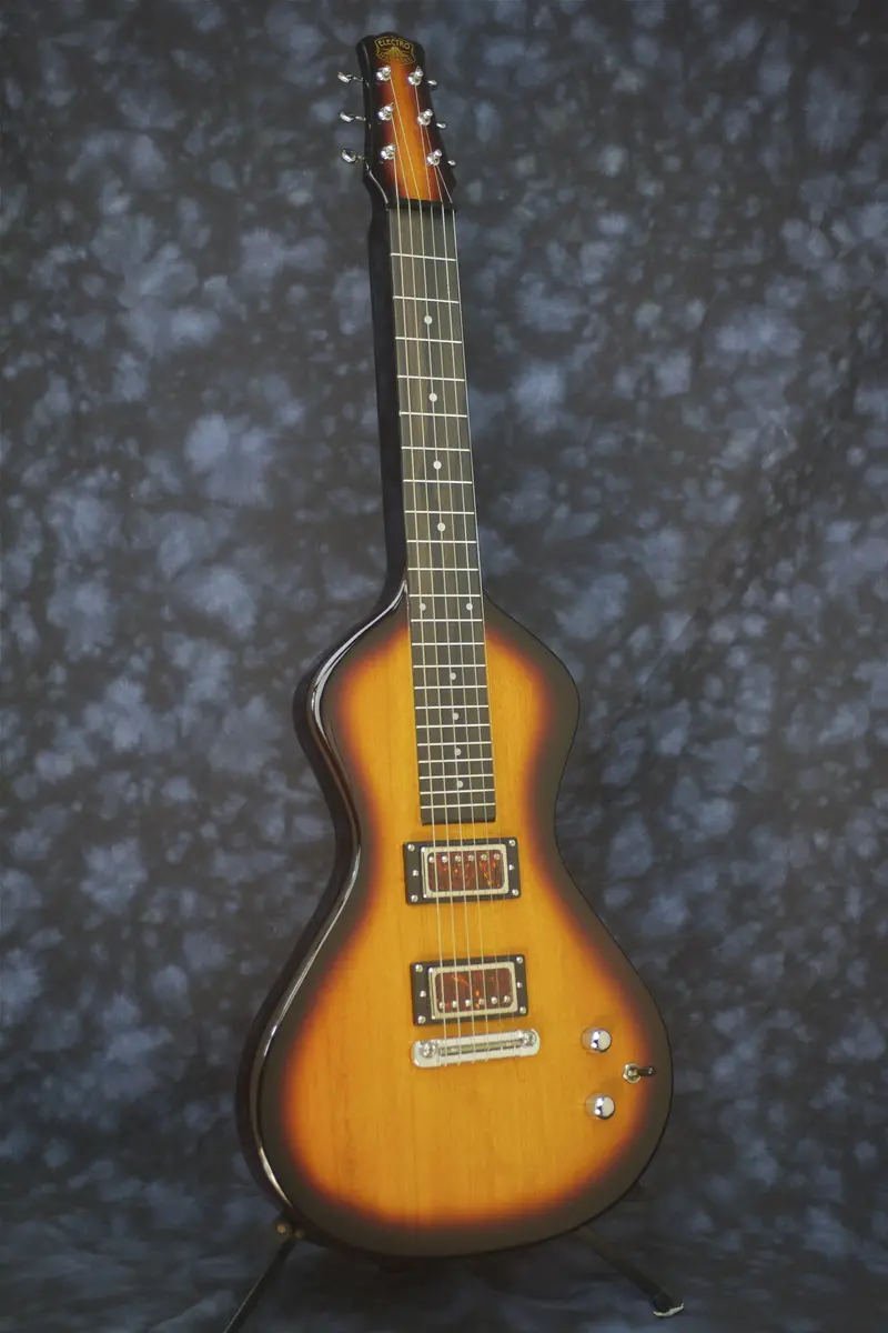 Sold Asher Electro Hawaiian Junior #J787 With Lollar El Rayo Pickups & Belly Bar 1