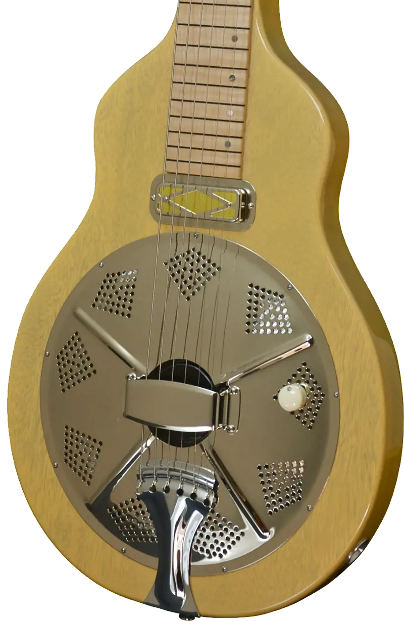 Sold Asher Reso Steel 6-String Lap Steel In Butterscotch Nitro #889 1