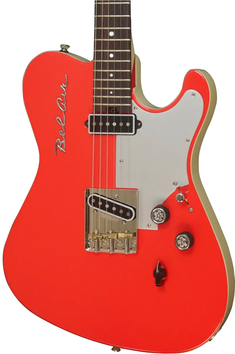 Sold Asher T Deluxe Limited Edition "Bel Air" In Gypsy Red Finish #884 1