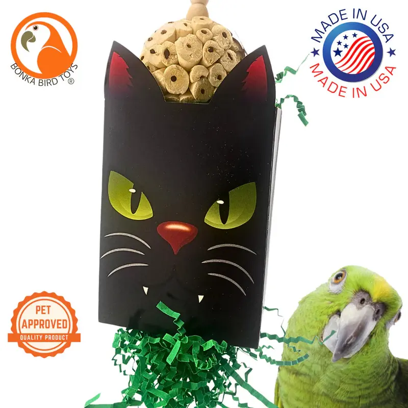 Spooky Cat-Themed Halloween Storage Box 1