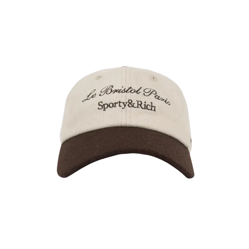 Sporty & Rich Faubourg Wool Blend Structured Hat 1
