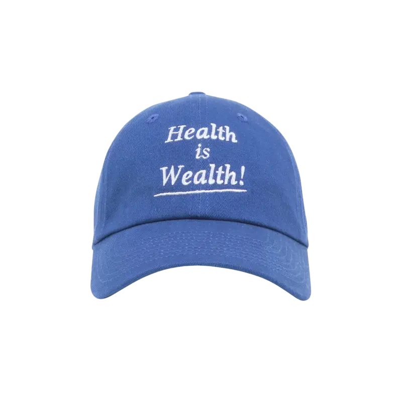Sporty & Rich 'Health Is Wealth' Structured Snapback Hat 1