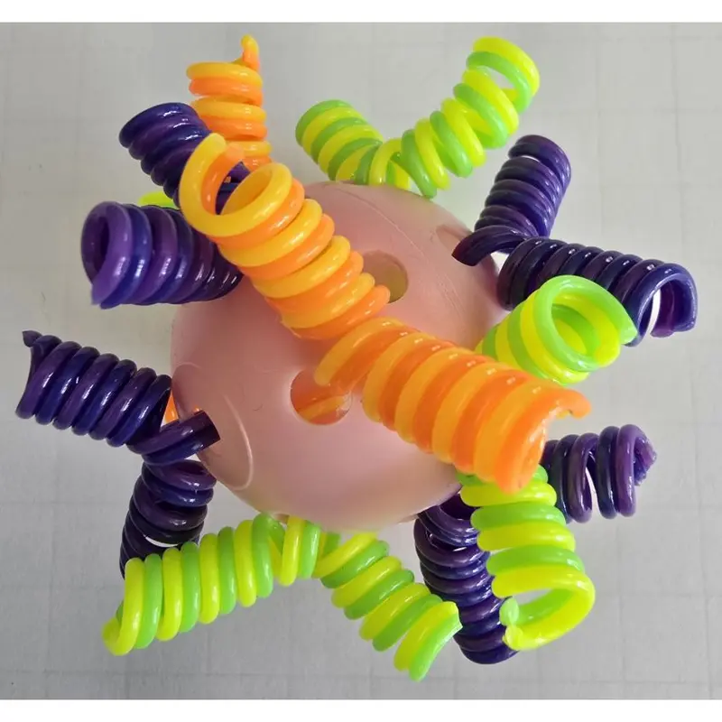 Spring-Action Ball Foot Toy 1