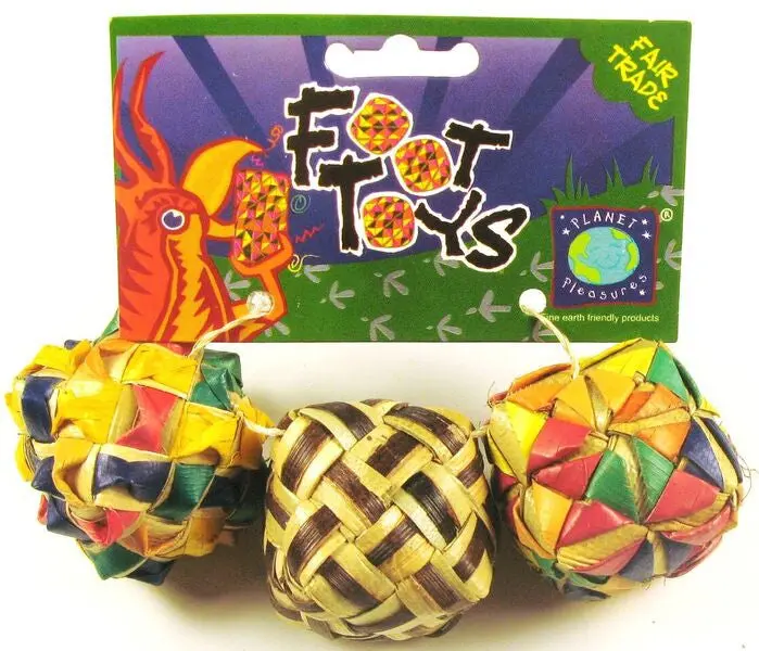 Square Woven Foot Toy For Small Birds 1
