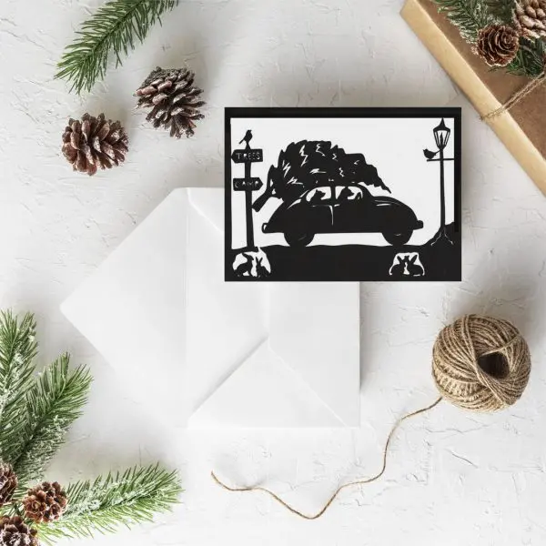 Squirrel Tacos North Pole Adventure Card 1