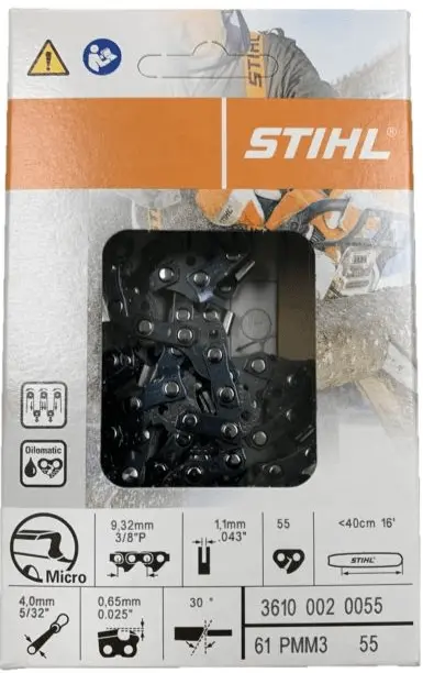 Stihl 61Pmm355E Low-Kickback Chainsaw Chain – 355 Mm Pitch 1