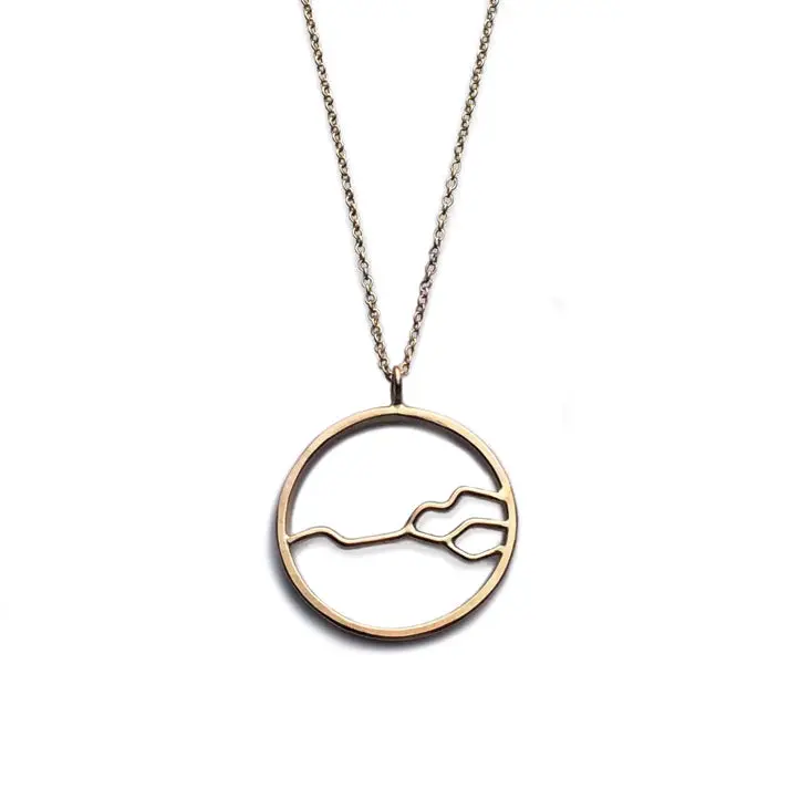 Studio Fernes Storm-Inspired Pendant Necklace 1