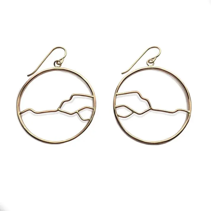 Studio Fernes Storm-Theme Dangle Earrings 1