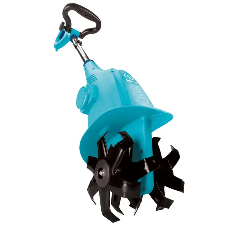 Sun Joe Tj599E-Blu-Rm 2.5-Amp Electric Garden Cultivator – 6.3-Inch Tines (Blue, Refurbished) 1