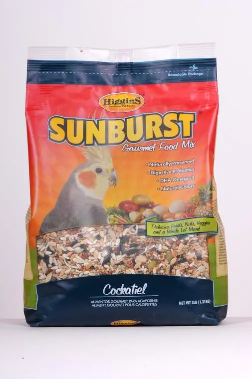 Sunburst Gourmet Cockatiel Food – Balanced Formula 1