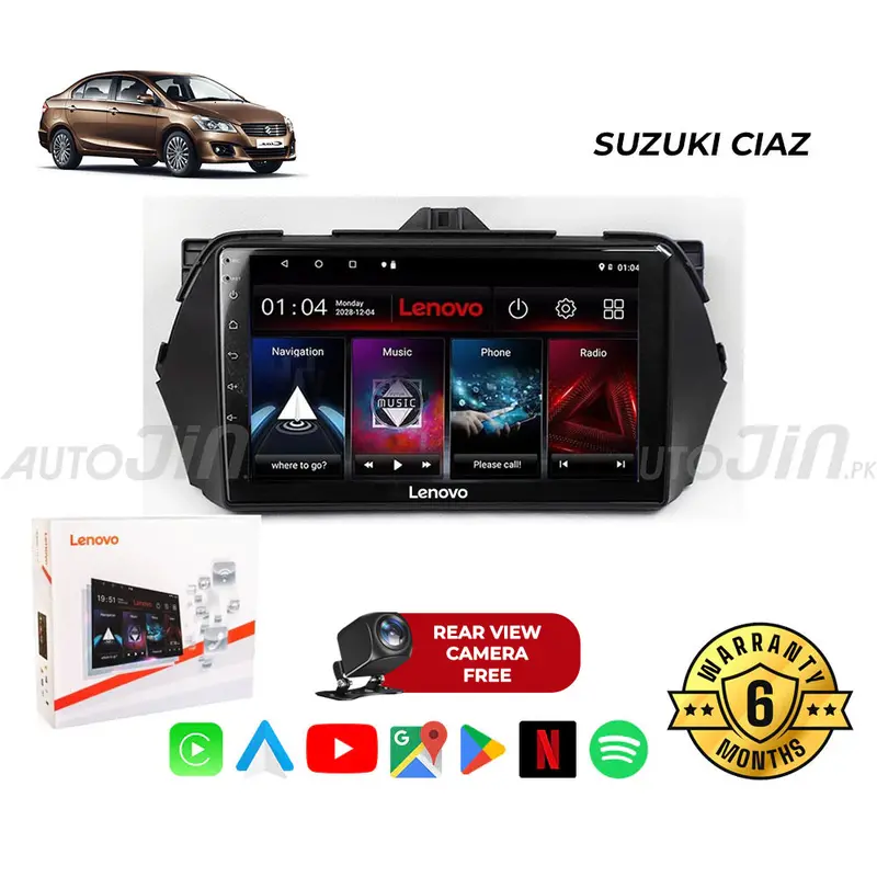 Suzuki Ciaz Android Multimedia Head Unit — Touchscreen, Gps, Wi-Fi, Mirrorlink, Rear Camera Included 1
