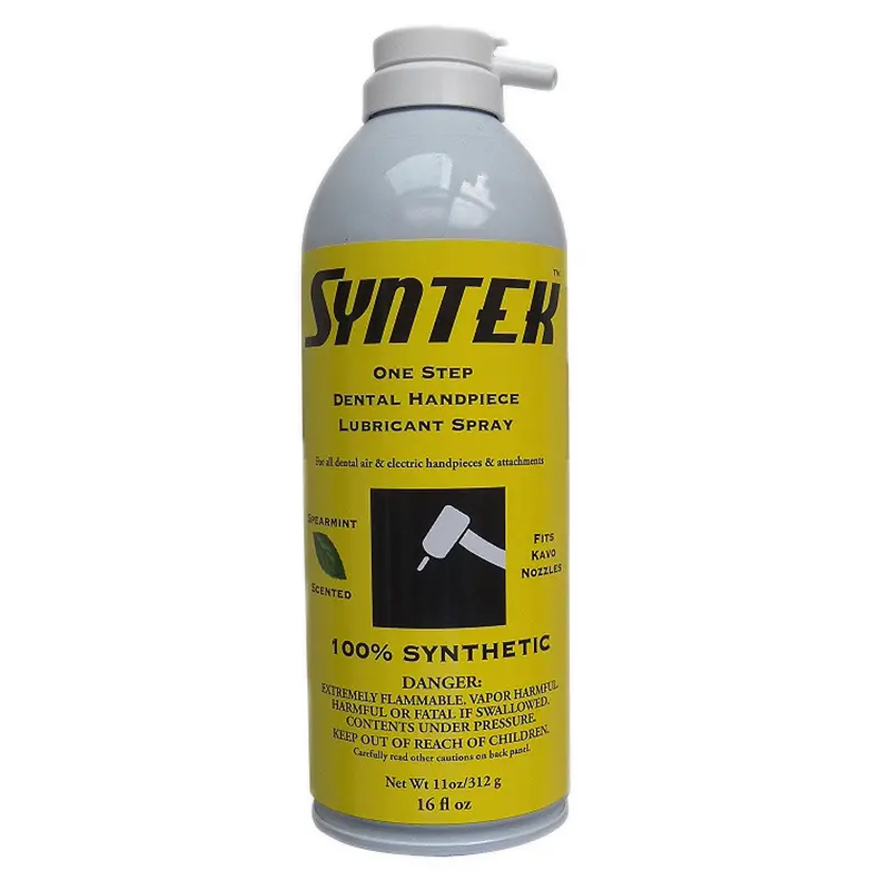 Syntek Dual-Action Aerosol: Cleaner & Lubricant For Dental Handpieces 1