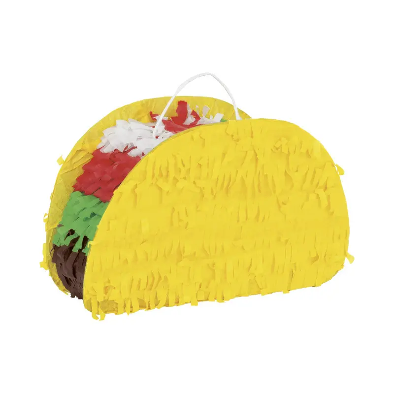 Taco-Shaped Prefilled Foraging Piñata 1