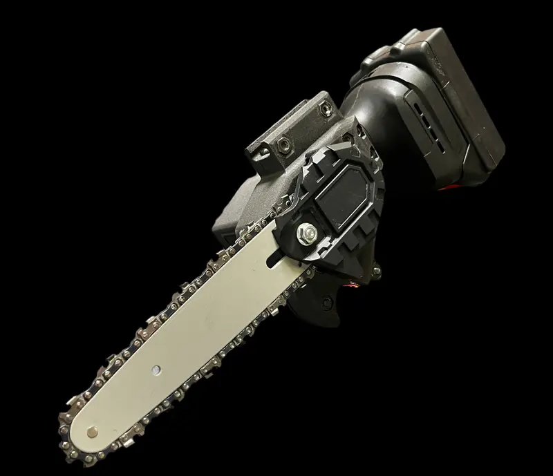 Tactical Chainsaw Bayonet With Picatinny Interface 1