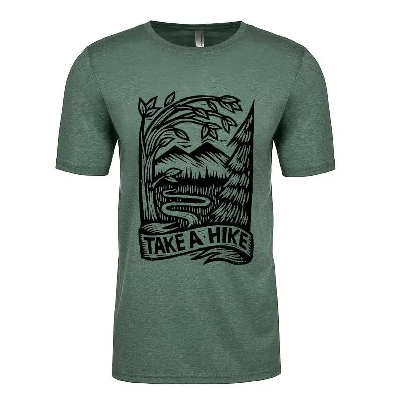 Take A Hike T-Shirt Featuring Horse & Hare Design 1
