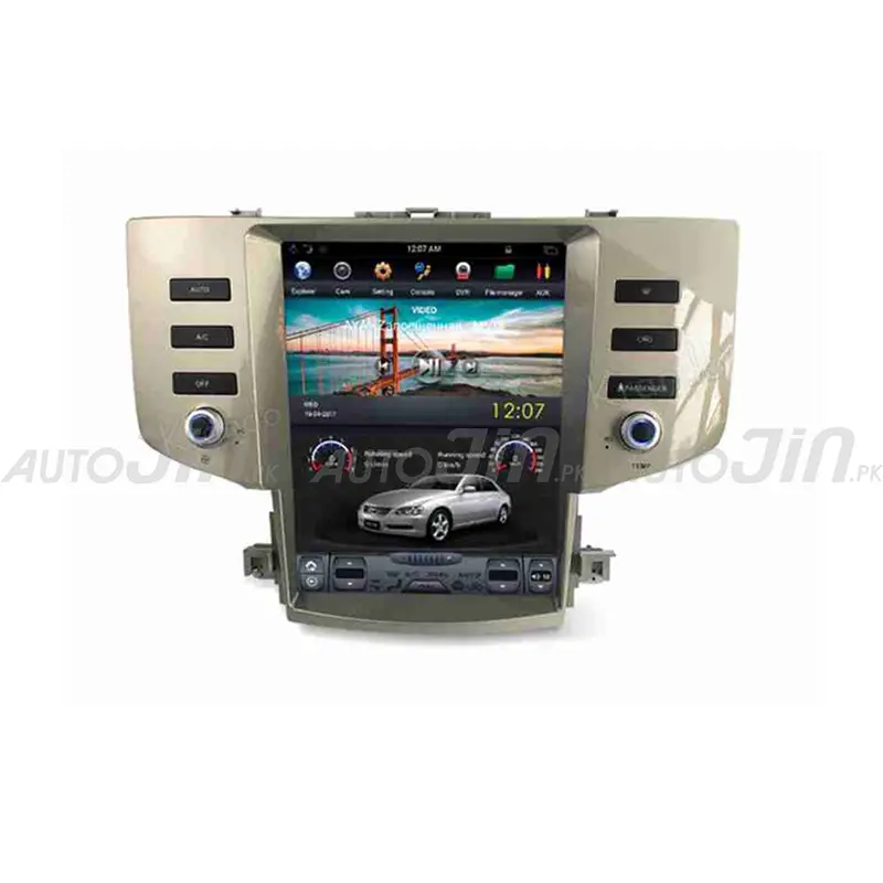 Tesla-Style Ips Lcd Multimedia System For Toyota Mark X (2005–2009) – Android-Based 1