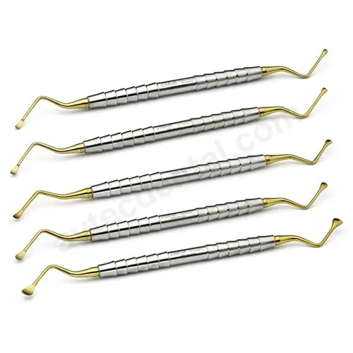 Titanium Serrated Lucas Curettes – Assorted Sizes 1