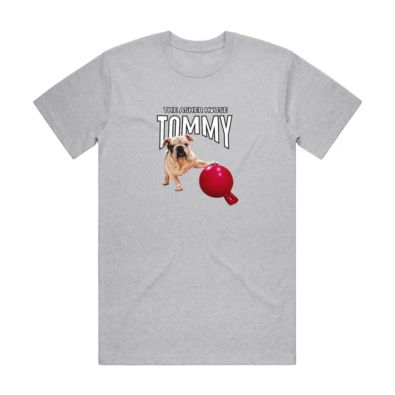 Tommy Character Portrait T-Shirt – Hand-Drawn Style Graphic Tee For Animal Lovers