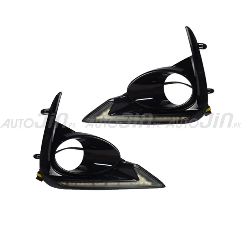 Toyota Corolla X Fog Lamp Cover With Drl – Led Trim (2021–2022, Ty1181-L2) 1