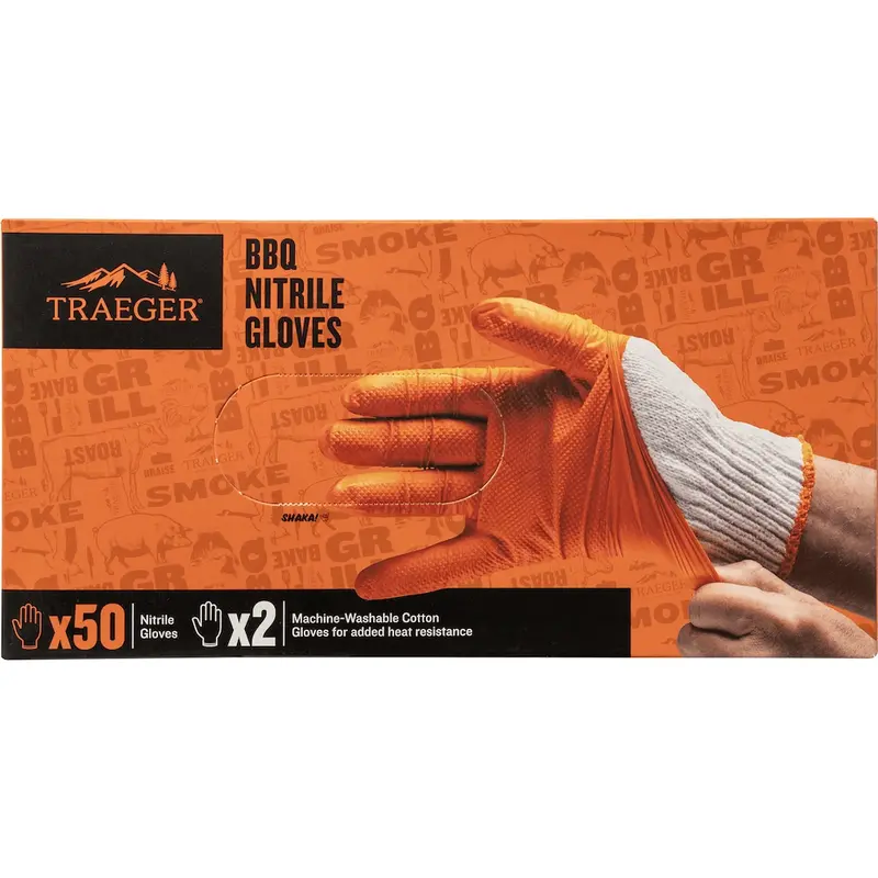 Traeger Bbq Prep & Serve Heat-Resistant Gloves – Model Bac826 1