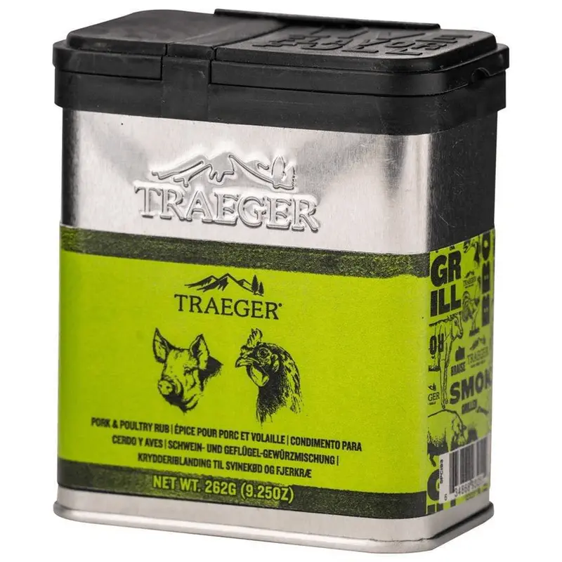 Traeger Pork & Poultry Rub – Flavor-Enhancing Blend (Spc193) 1