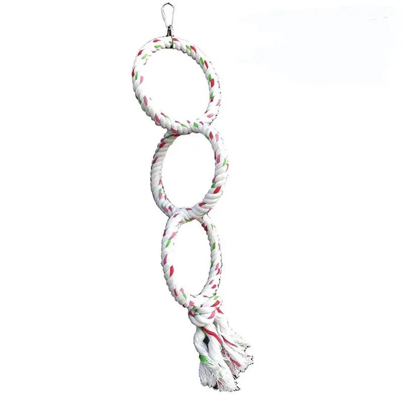 Triple-Knot Rope Toy With Reinforced Rings 1