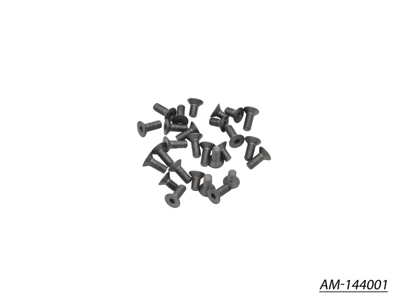 Tungsten Screw Set For Serpent X20 – 27-Piece (Am-144001) 1