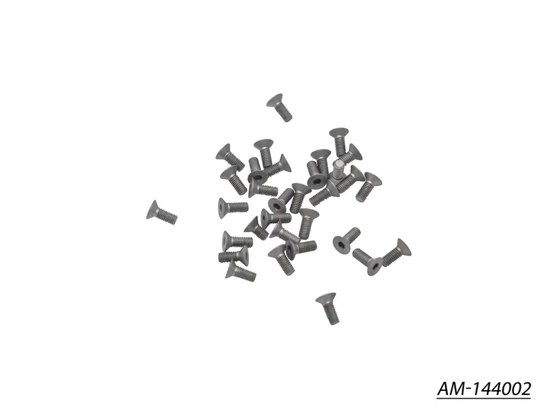 Tungsten Screw Set For Yokomo Bd10 – 32-Piece (Am-144002) 1